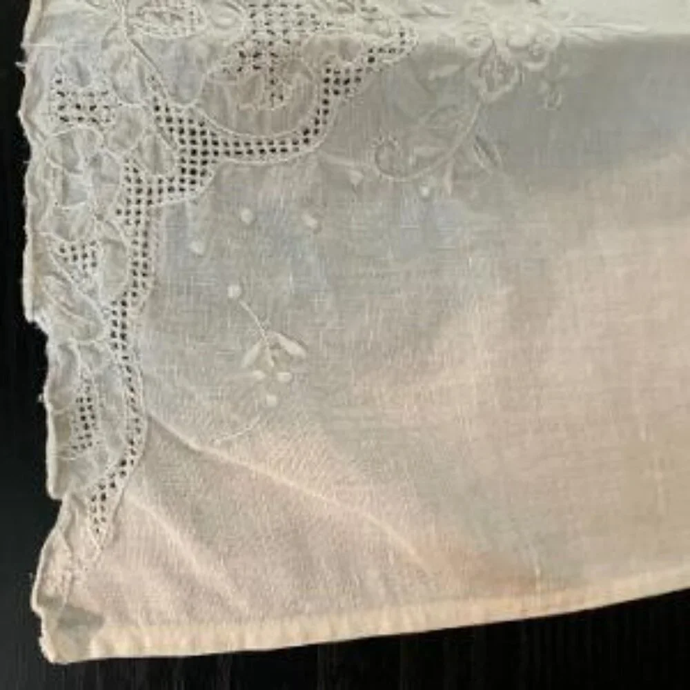 Vintage Embroidered Baby/Toddler Decorative Collar/Bib